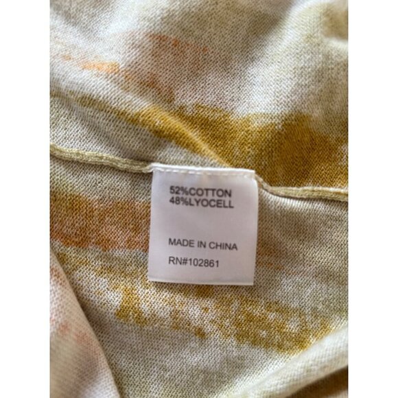 Dor Dor Couture Boho Open Front Cardigan Wrap Vest Size Medium - Picture 8 of 12